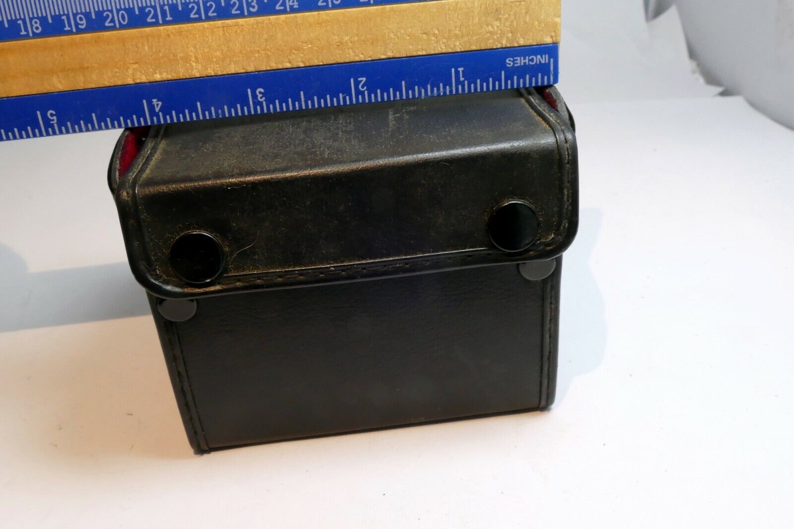 Square Hard case for camera flash or back 4X3X2.5" or 50mm f1.4 lens