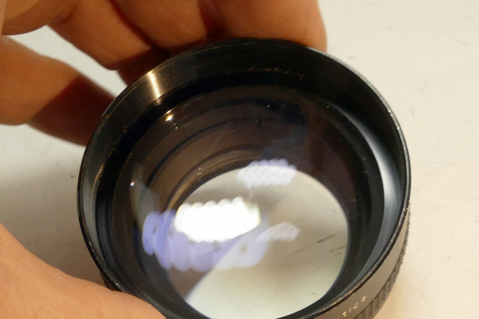 Hanimex AUX Telephoto 49mm Lens for Praktica (with some haze)