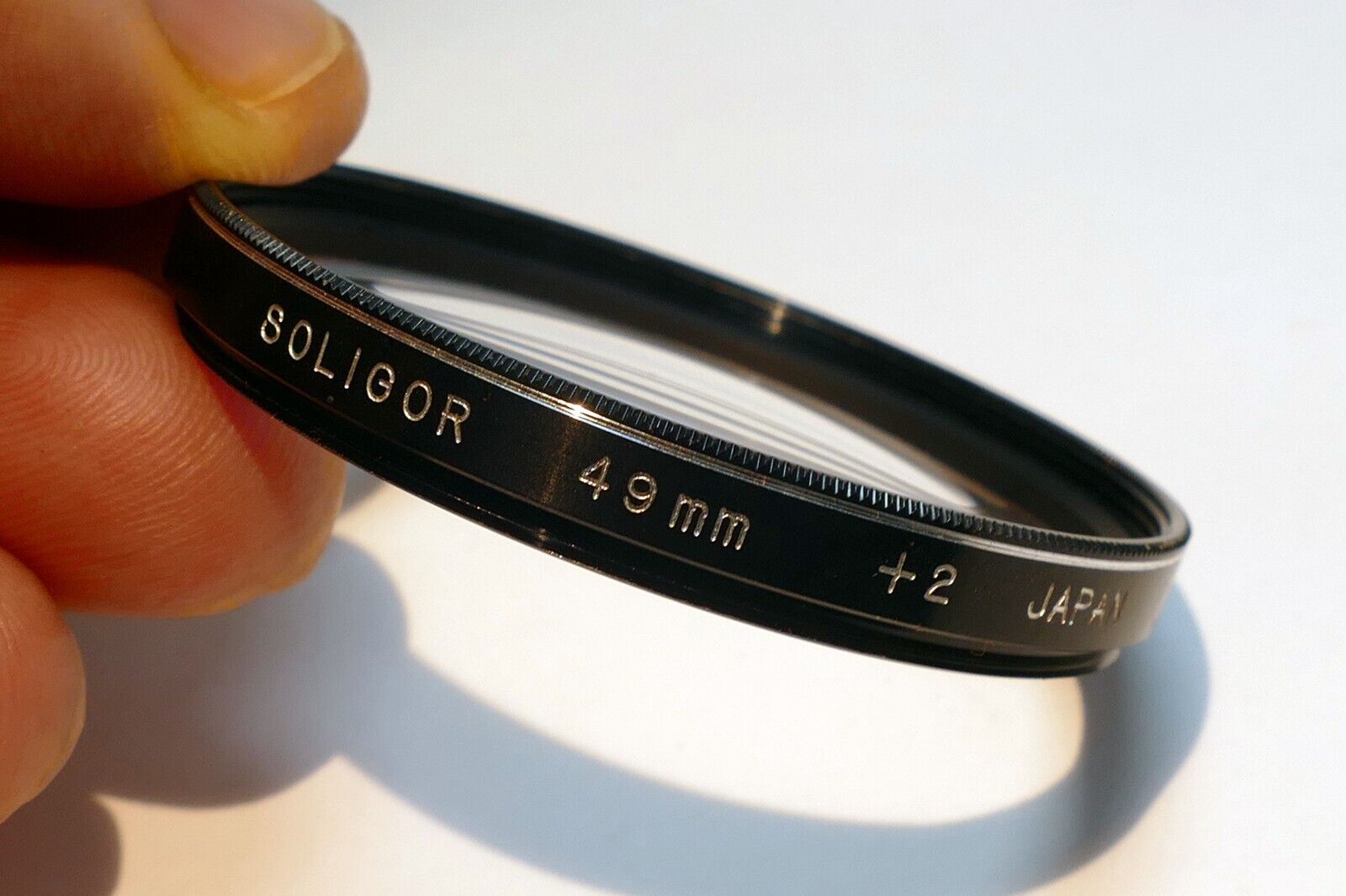Soligor 49mm Lens Filter +2 Macro close-up lens X 2