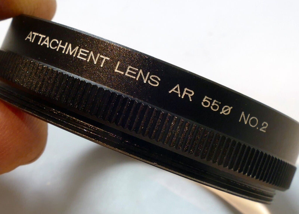 Konica Attachment Lens AR 55MM No. 2 FOR Macro-Hexanon AR 55mm f3.5 105mm f4