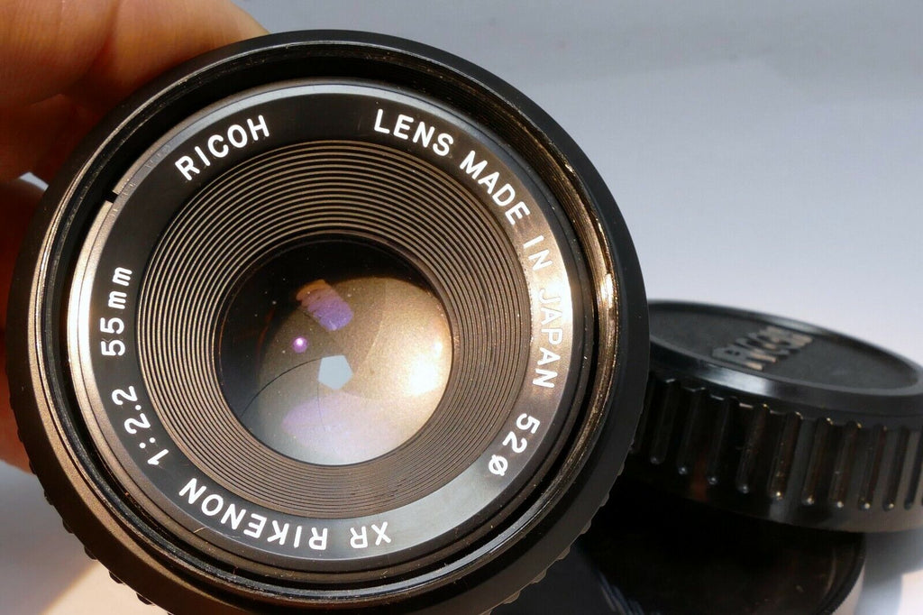 Rikenon 55mm f2.2 XR Rikoh lens for for Pentax K PK mount excellent  condition