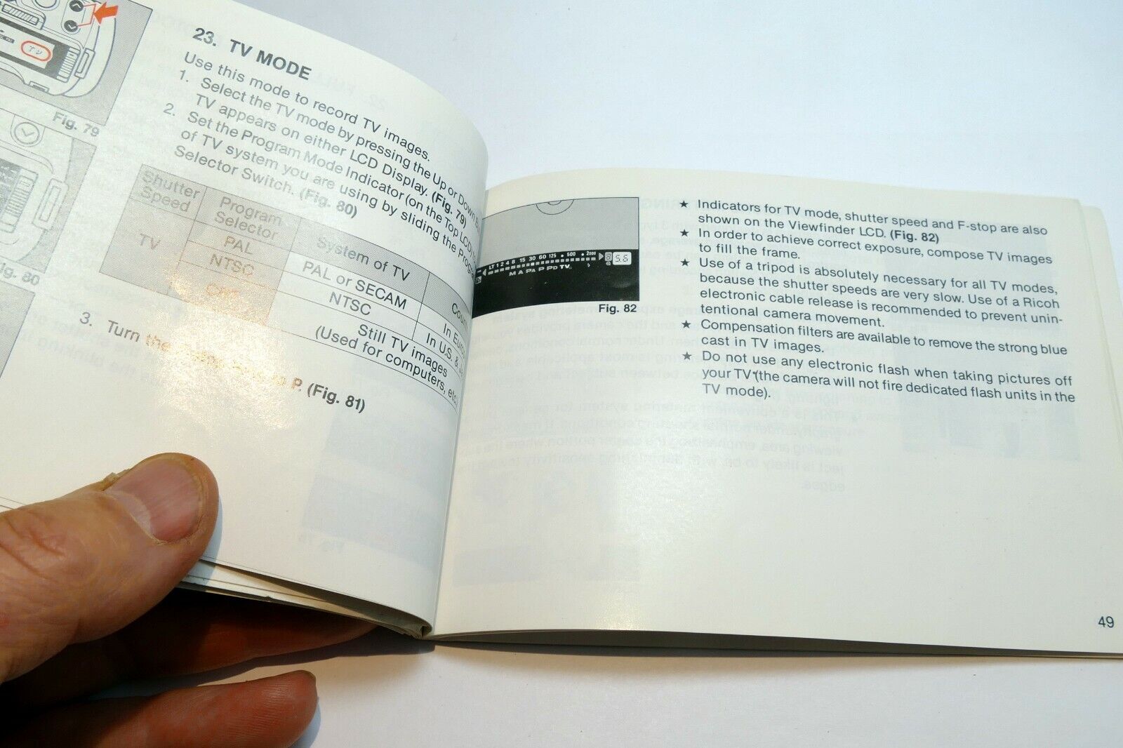 Ricoh AF camera Owner's Manual Guide instructions English - incomplete