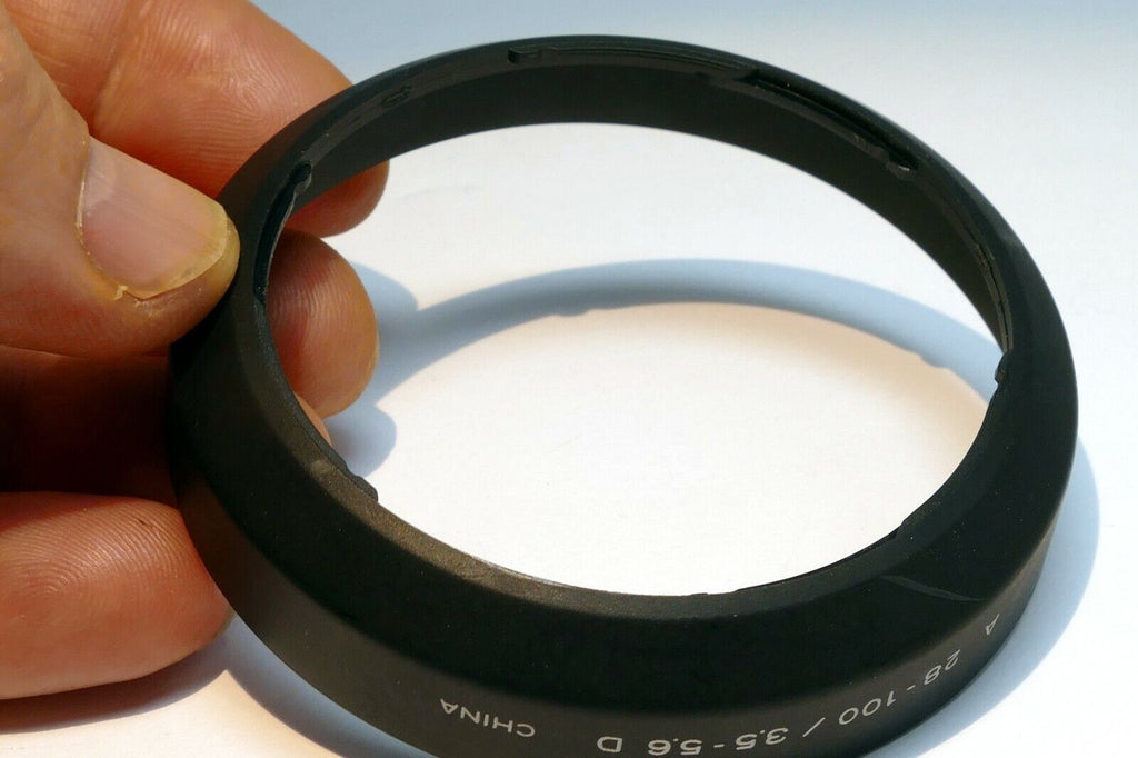 MINOLTA Shade Plastic Lens Hood For A 28-100mm f3.5-5.6 D Maxxum 55mm front rim