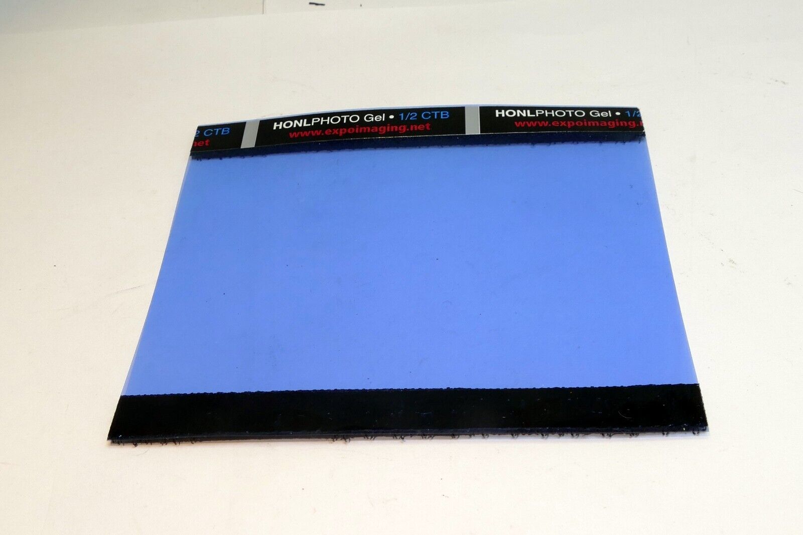 Honl Photo Color 1/2 CTB Blue rectangular 4X3" gel filter for flash cooling