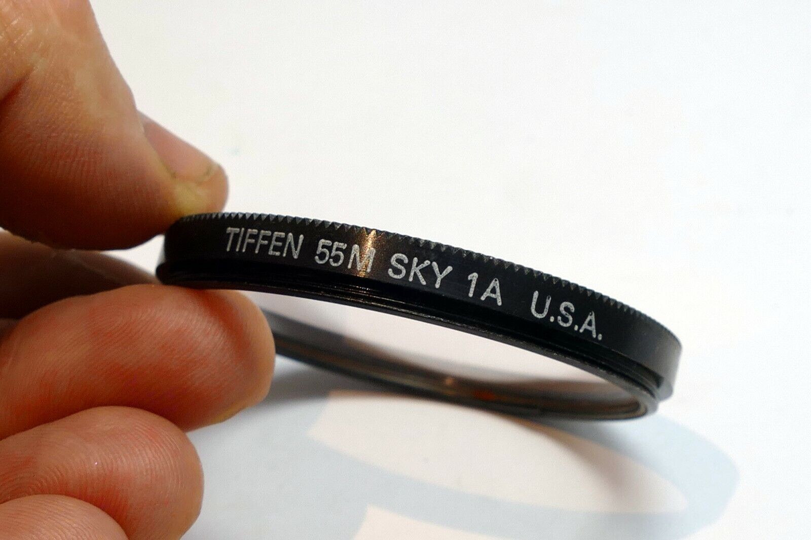 Tiffen 55mm Sky Skylight 1A Lens Filter threaded screw in made in USA