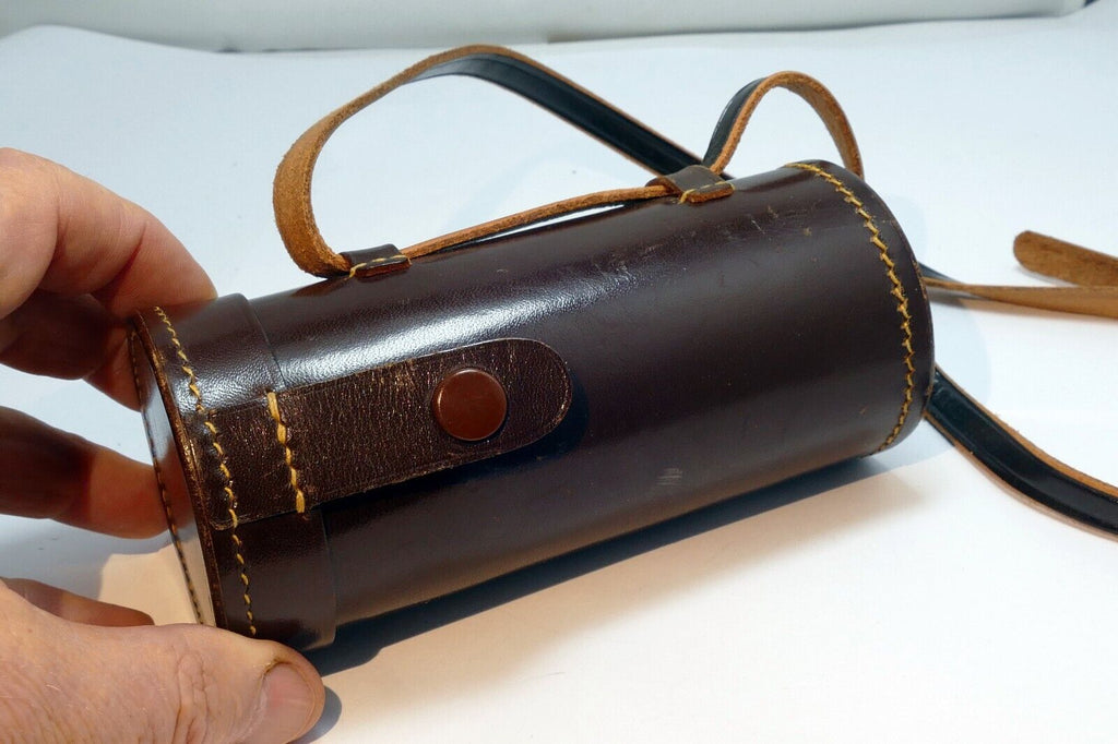 5.5" tall Lens Leather Storage Protective Case ZVU