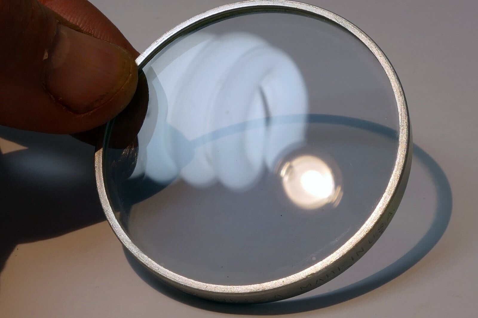 Kodak Wratten Series 7 VII 50.8mm filter drop in 82A light blue cooling