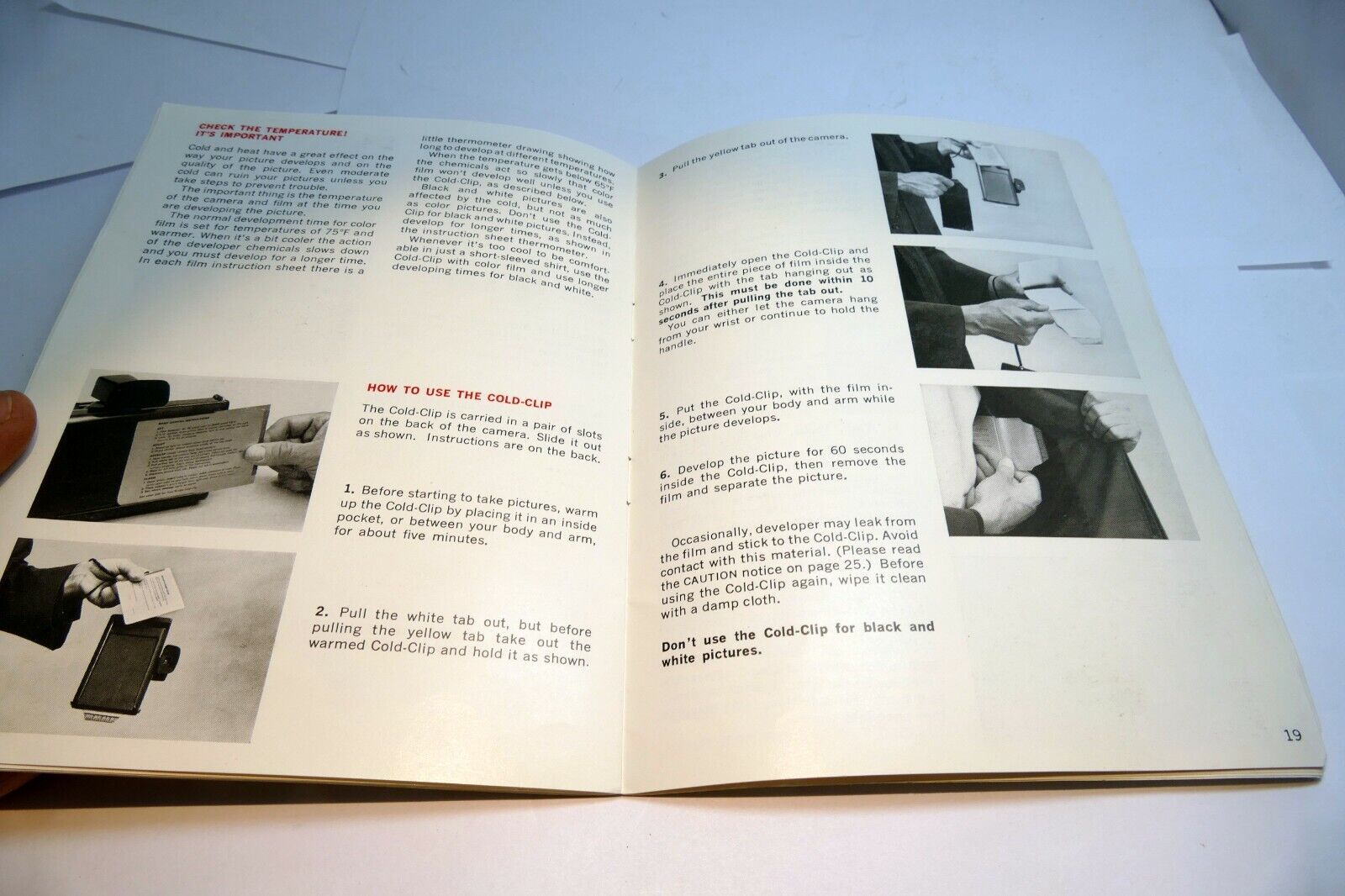 Polaroid Colorpack II  camera Operating Instruction Book Manual Guide