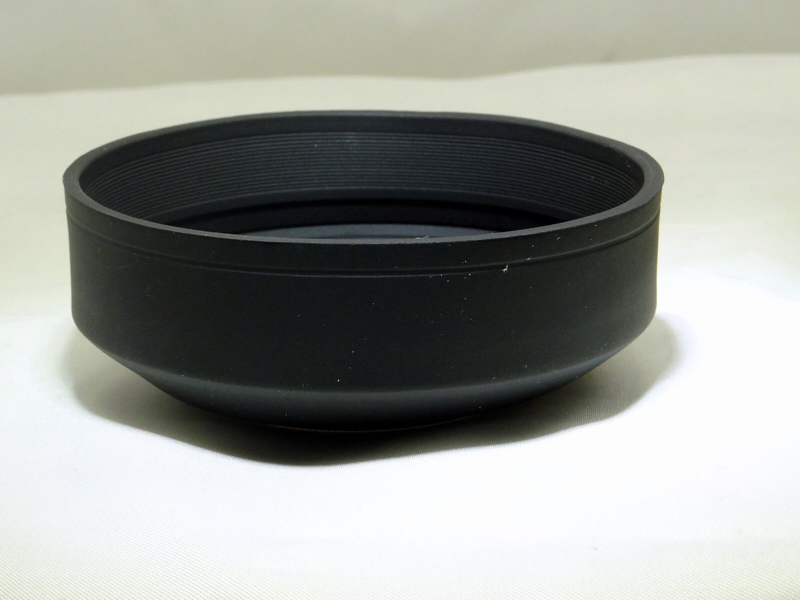 55mm Collapsible Rubber Lens Hood 2-Way Wide Angle 28mm Telephoto 105mm 135