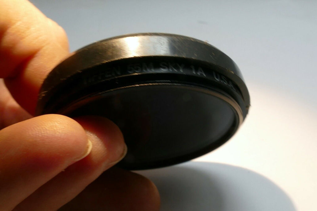 Sankyo Plastic 55mm Front Lens Cap slip on type