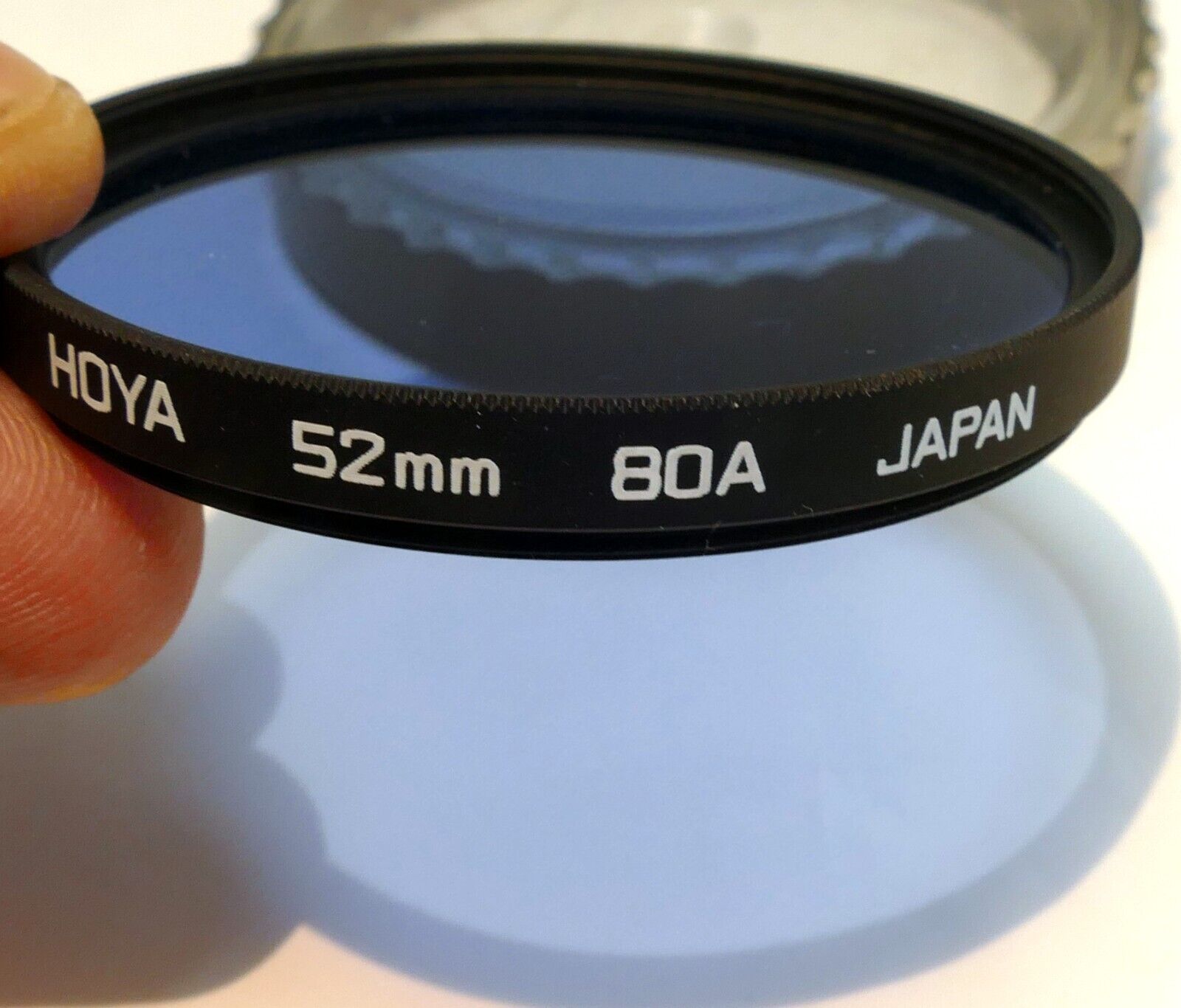HOYA  52mm Filter  80A  Blue made in Japan with plastic case