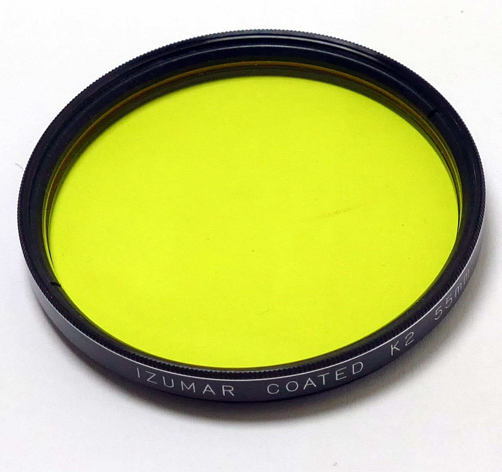 Izumar 55mm Yellow Y2 K2 filter multi-coated  -  excellent condition