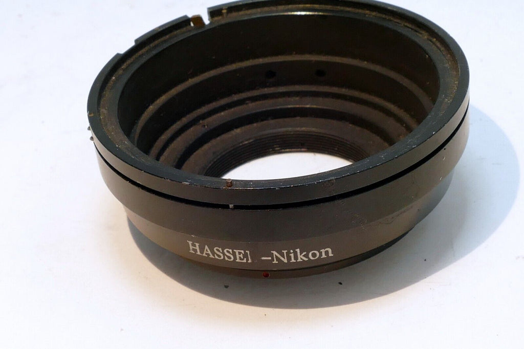 Hasselblad V 500 645 Lens Mount adapter to Nikon F (Ai Ai-s) Camera