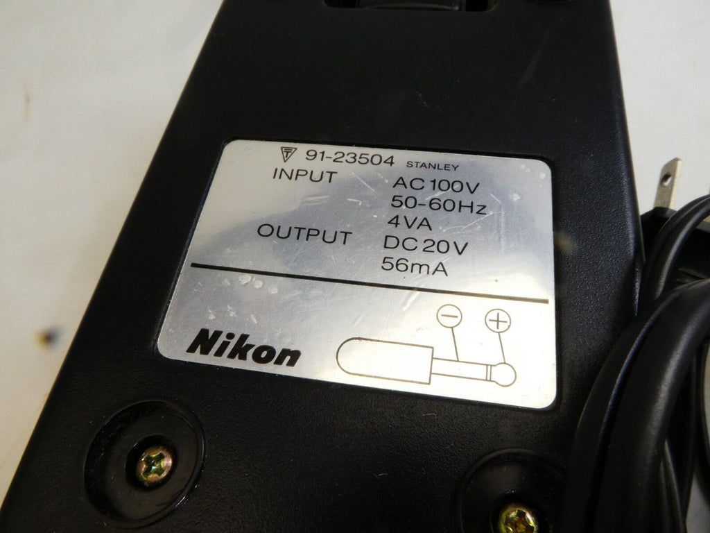 Nikon MH-2 Quick Charger Ac115/220-240V 50/60HZ 10W – DC20V with US wall cable