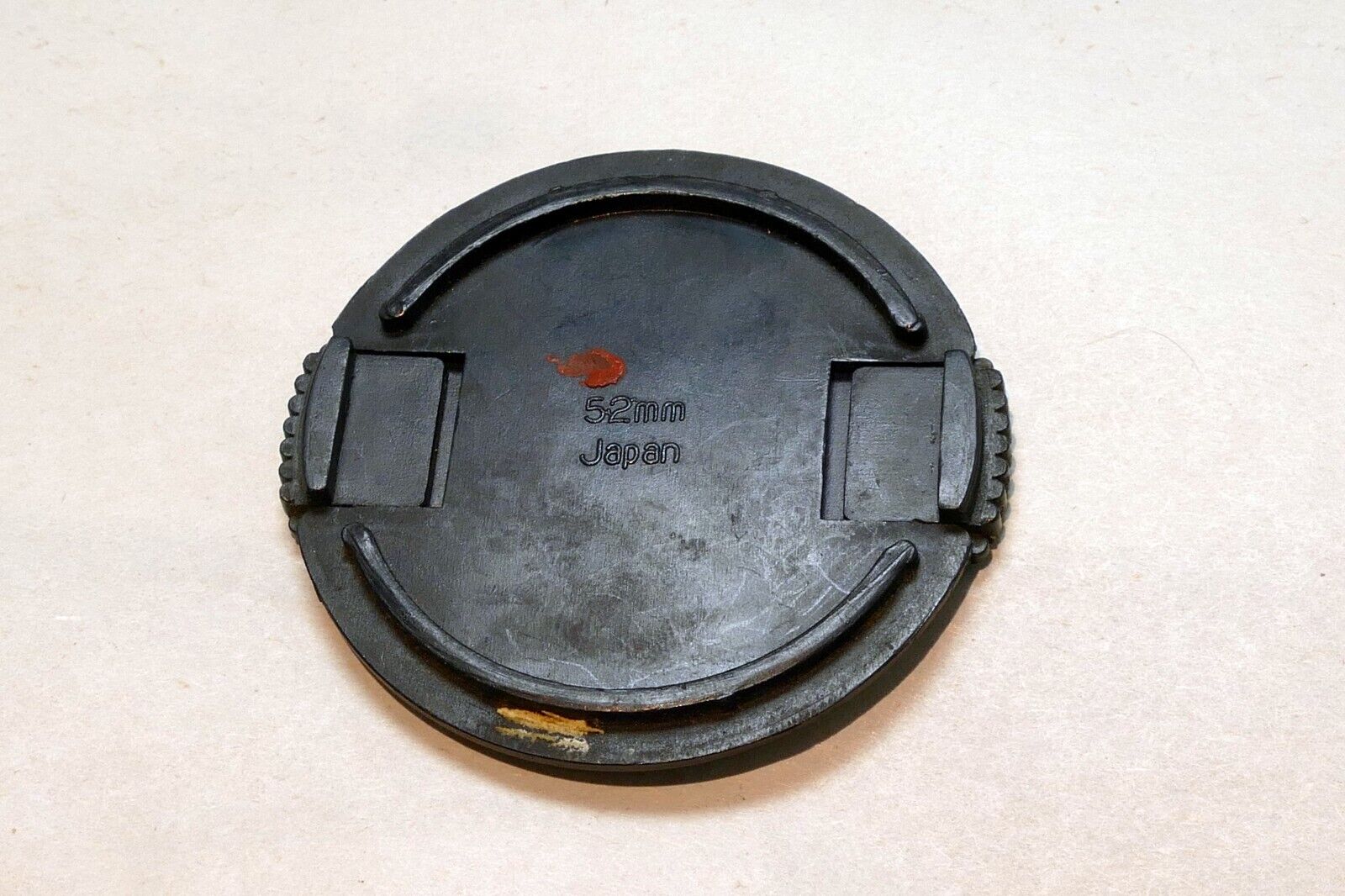 Used 52mm Lens Front Cap  Snap on type for camera