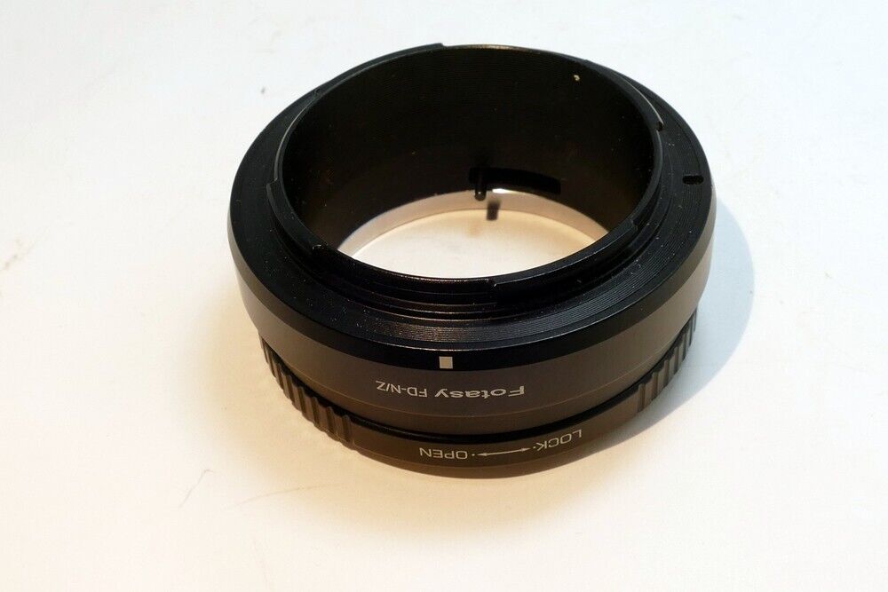 Canon FD FL Lens mount adapter to Nikon Z 6 7 Full frame Mirrorless Camera