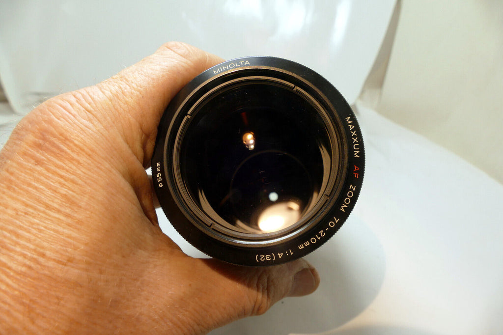 Minolta 70-210mm f4 AF Lens SONY A mount α37 α67 α57 α58 α68 beercan  works good