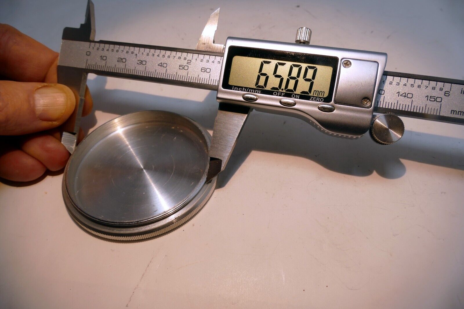 SOM Berthiot 66mm Paris ID Front Lens Cap Metal threaded series 8 VIII