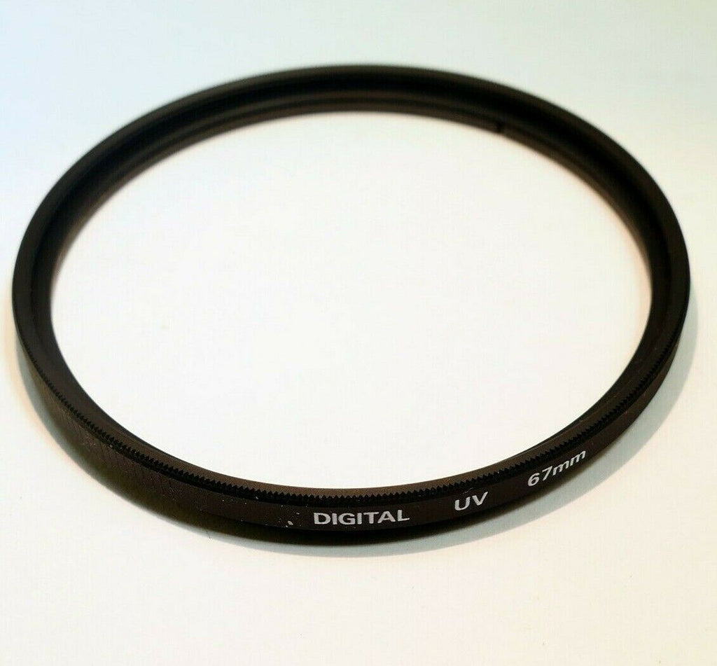 Quantaray Digital 67mm UV Lens Filter Japan ribbed rim
