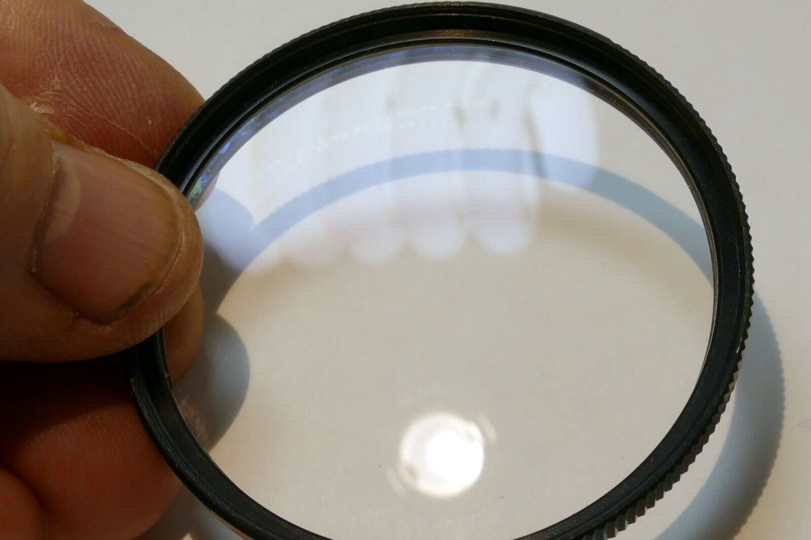 Canon 52mm Filter UV 1x  for 50mm f1.8 FD  - OEM Genuine w/ ribbed rim