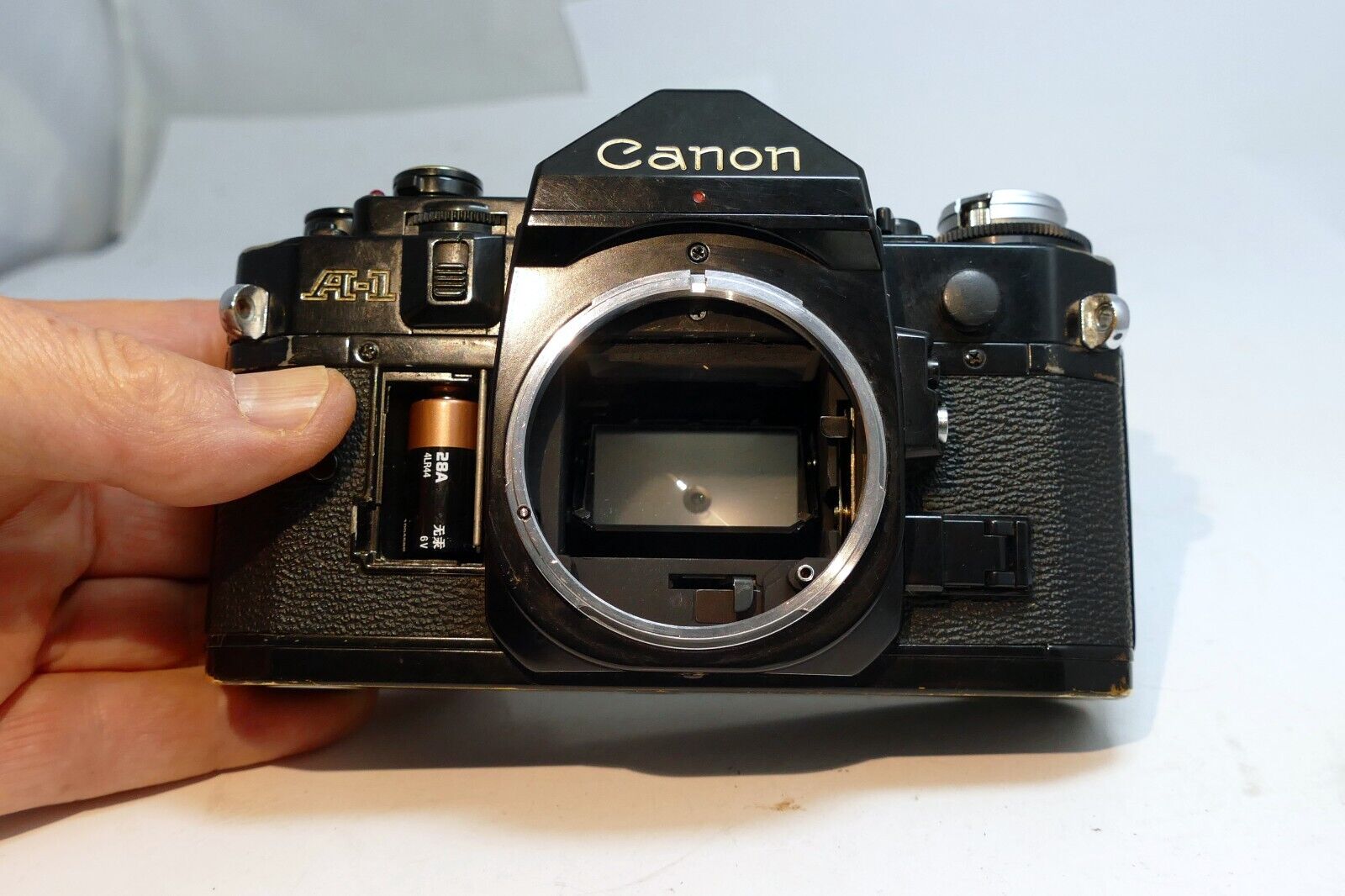 Canon A-1 35mm SLR Film Camera Body Only AS IS - parts, not working - no returns