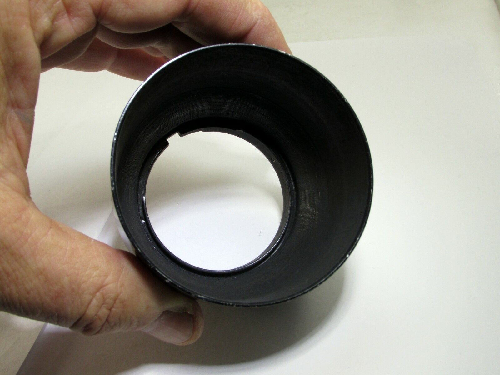 Nikon F Hood Shade Metal clip on for 13.5cm f3.5 85mm f2.0 10.5cm f2.5 Nikkor