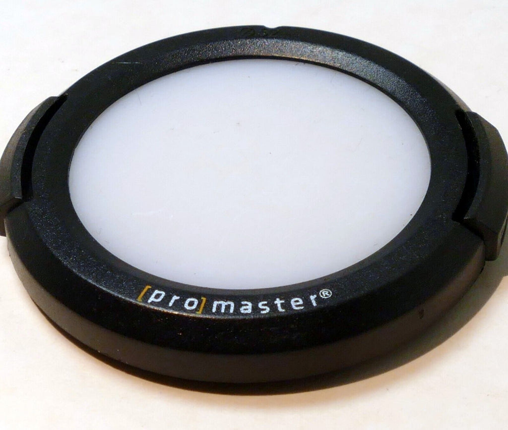 Promaster 52mm Lens Cap for white balance