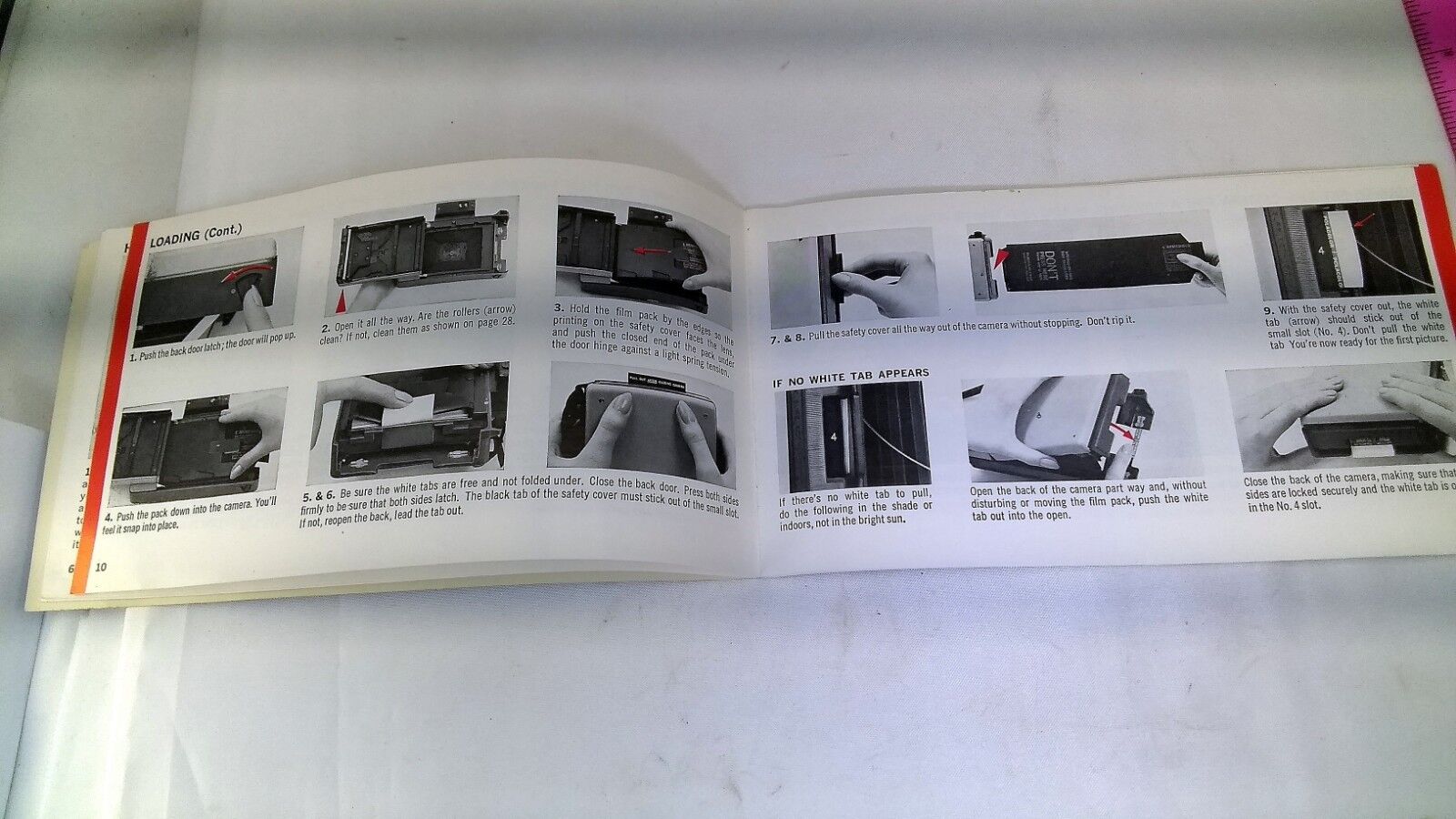 Polaroid Automatic 104 Land Camera Instruction Guide Manual English