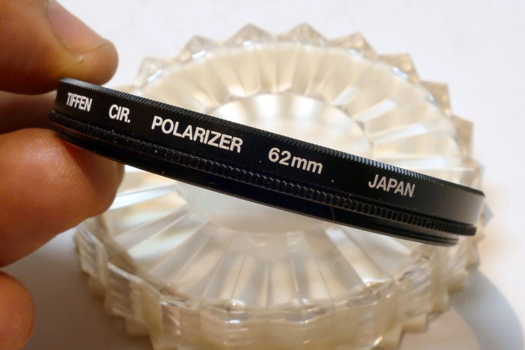 Tiffen 62mm Lens Filter Cir. Polarizer Circular Polar C-PL w/ case