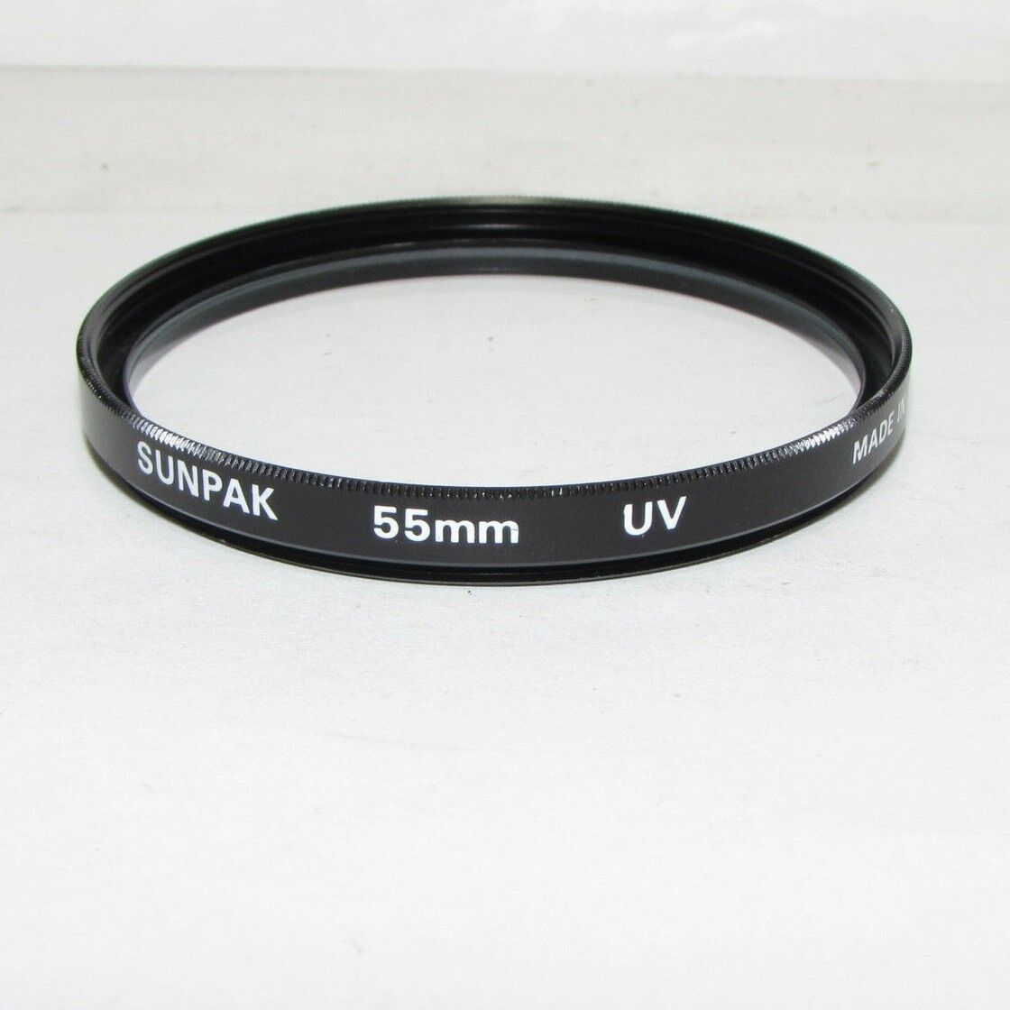 Genuine Sunpak UV 55mm Lens Filter Made in Japan S232817