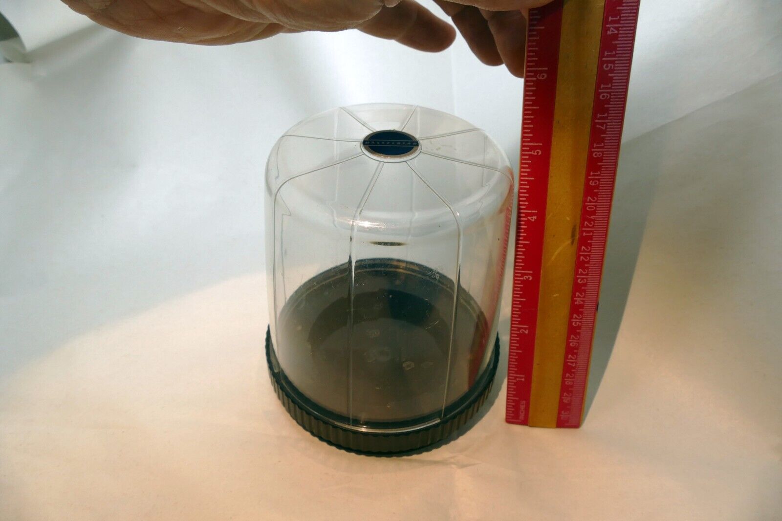 Hasselblad 4" Tall V Clear Bubble Lens Case C CF 50mm f/4 CF Zeiss Original OEM