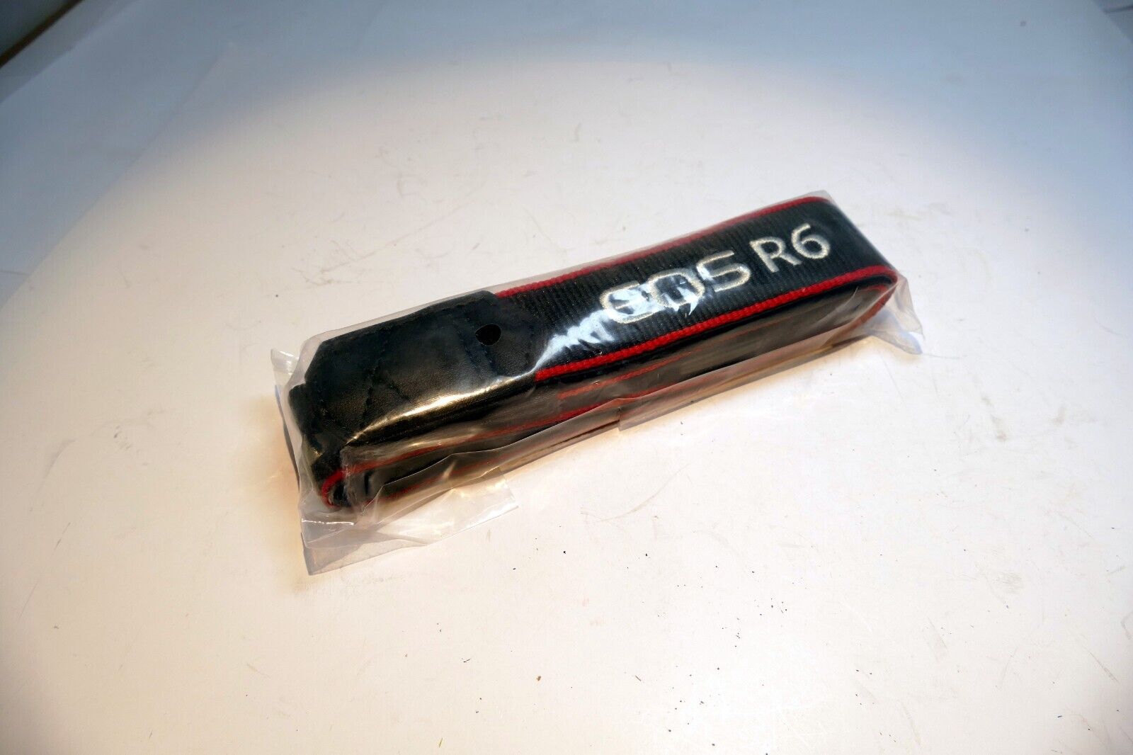 Canon EOS R6  Digital Camera Neck Shoulder Strap Black-Red -  Genuine OEM - NEW