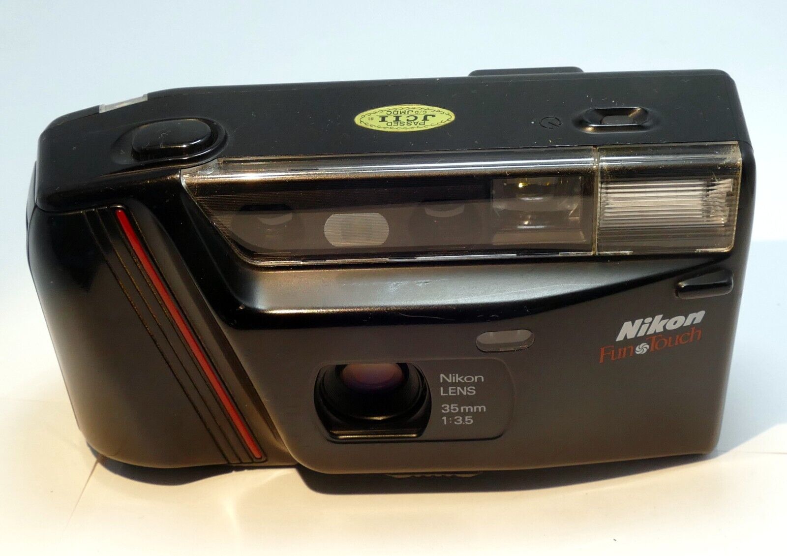 Nikon Fun Touch 35mm Point & Shoot Camera w/ 35mm f3.5 Lens - AS IS with issues