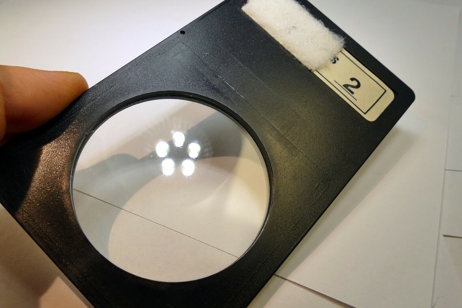 TALLYN Soft Fuser # 2 Filter 3 inch for Portraiture Lindahl Diffusion Focus