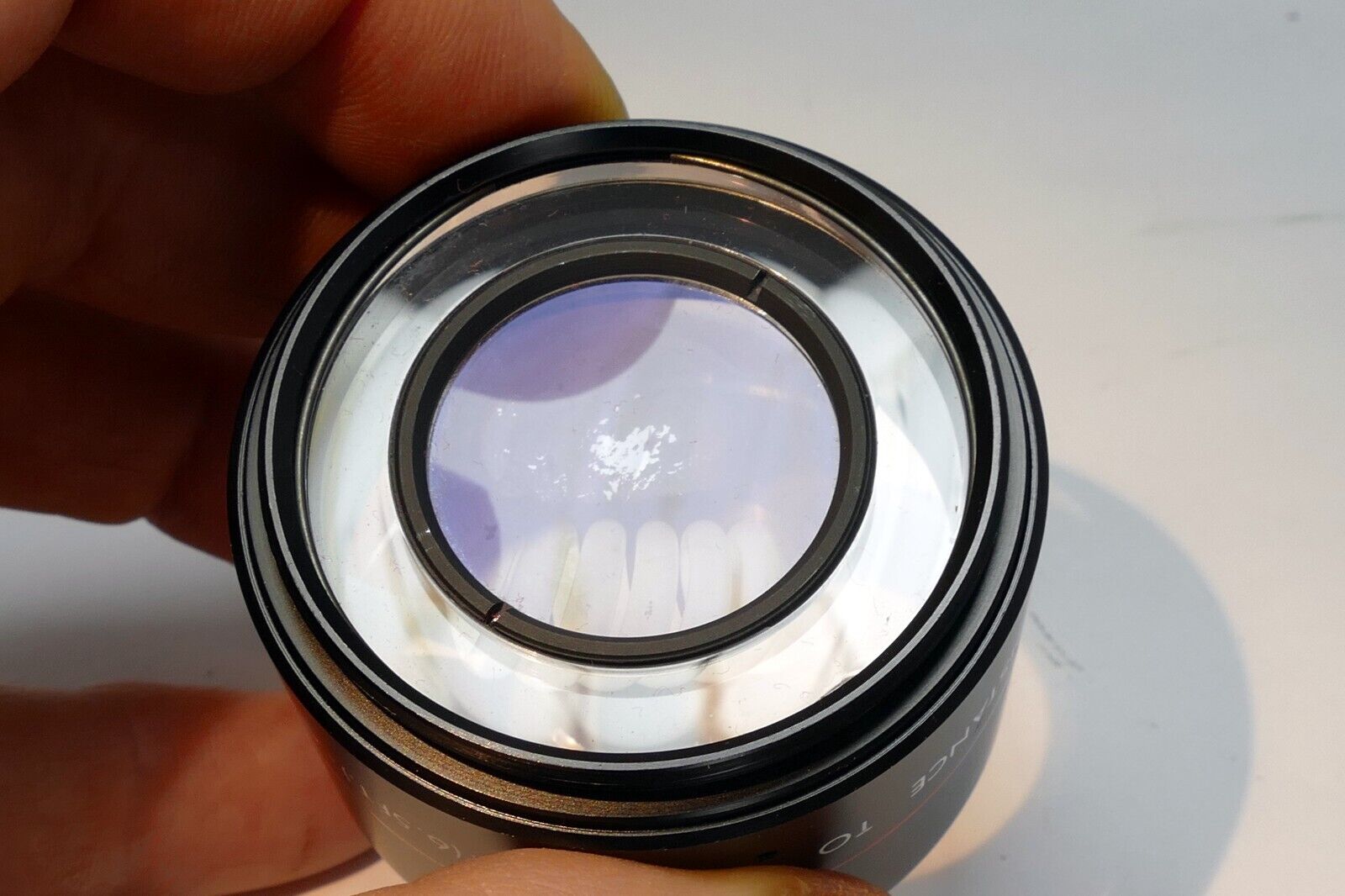 EXEL AUX 46mm lens for Talker wide angle with haze