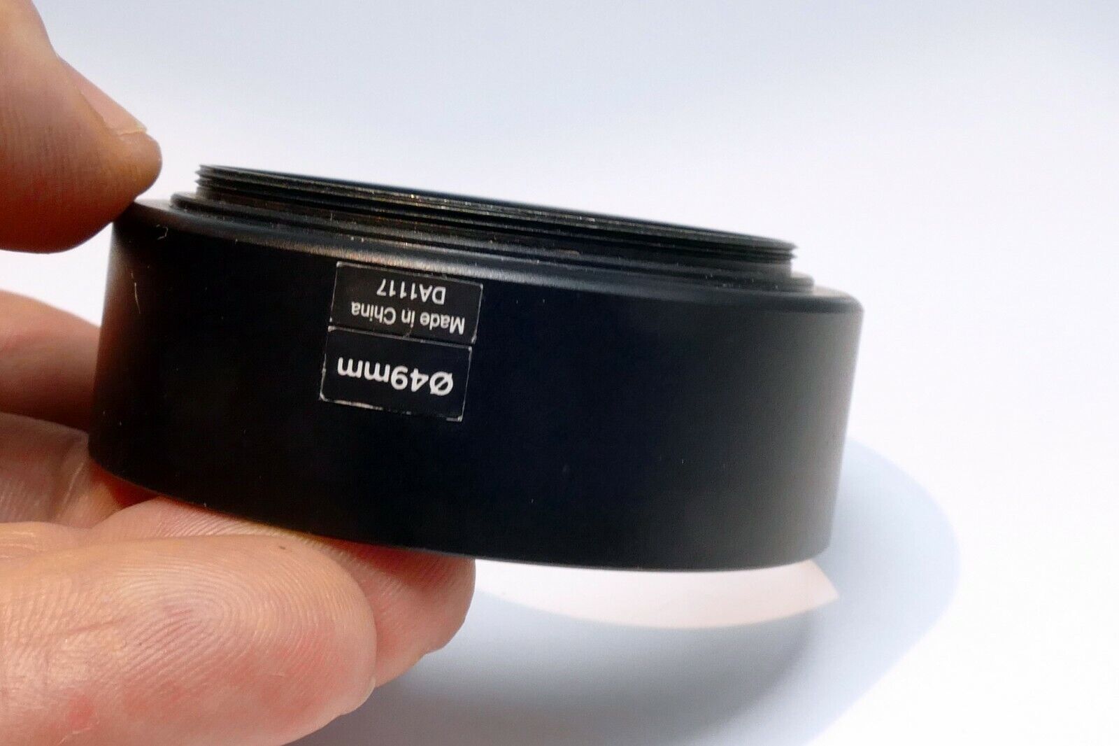 49mm Lens Hood Shade screw in for 135mm f2.8 85mm  telephoto metal