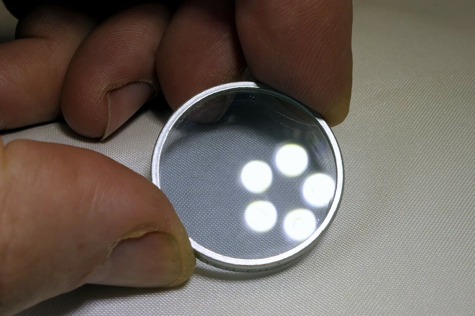 Kodak No 82A glass lens Filter 30mm OD drop in series V #5 Five wratten