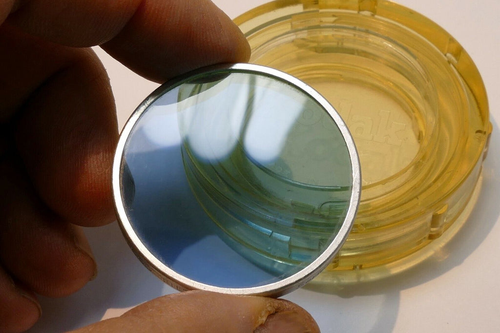 Kodak Photoflood  no 80B Blue  drop in series 6 VI  filter 41.3mm