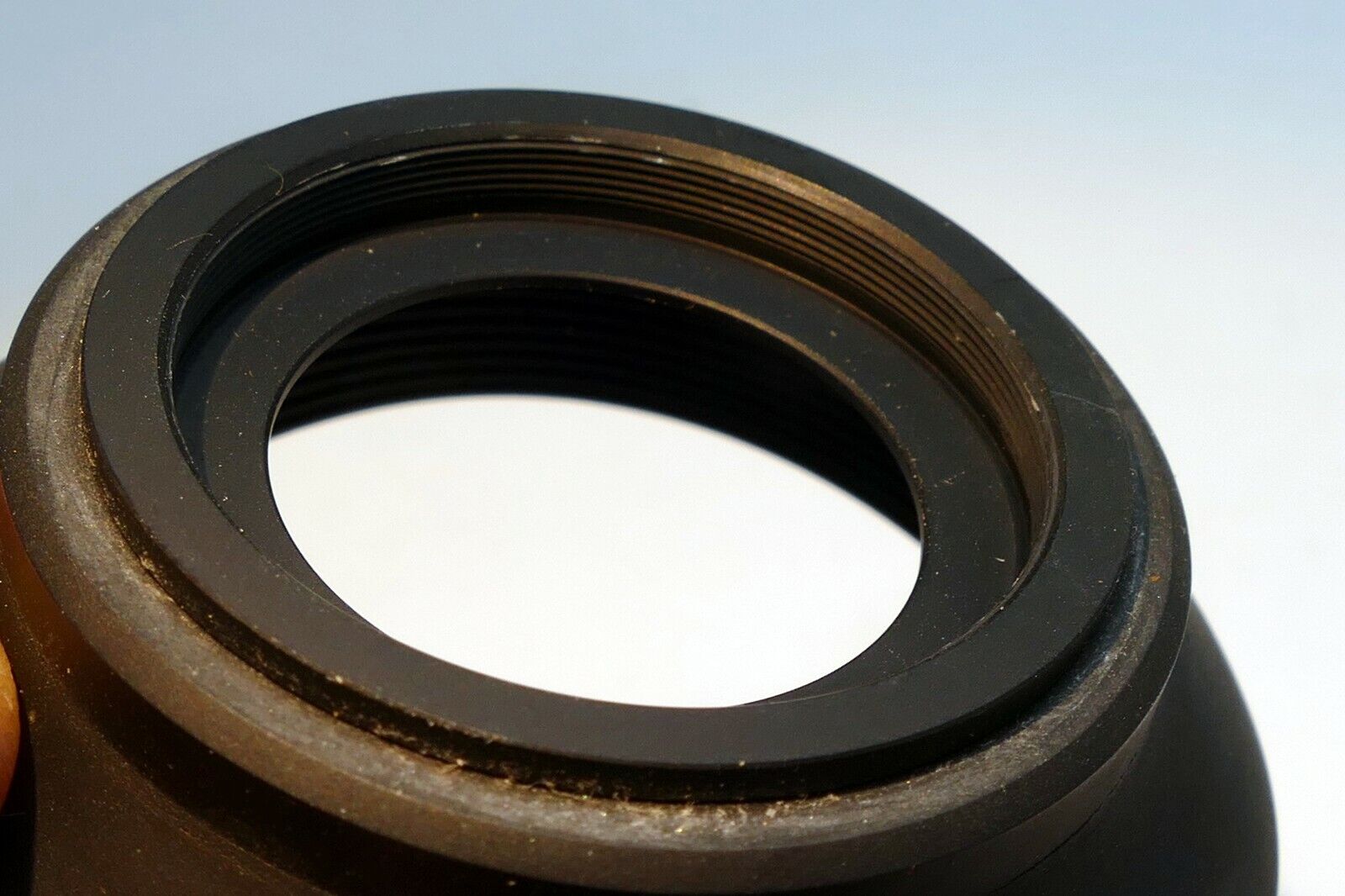 33mm Collapsible Rubber Lens Hood vintage  female threaded