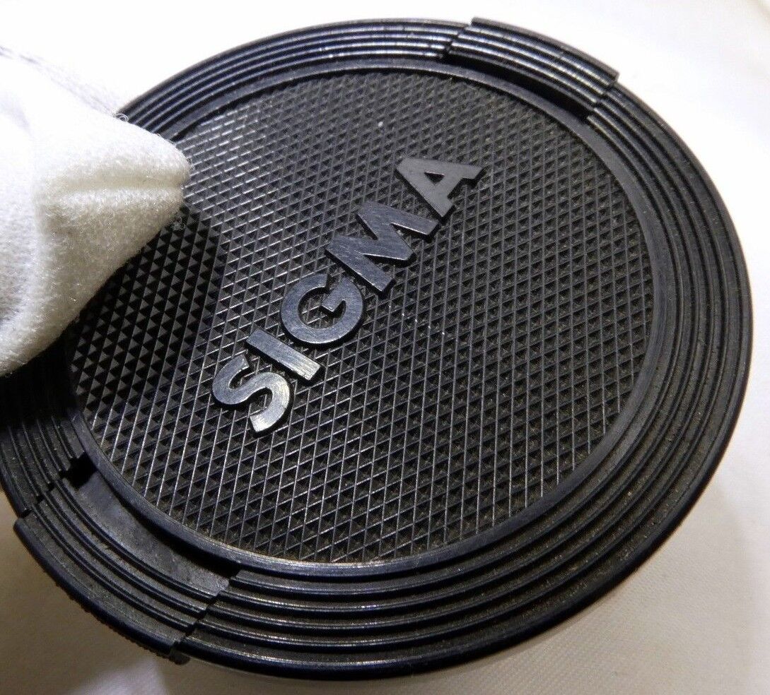 Sigma 55mm Front Lens Cap Snap on type all Black