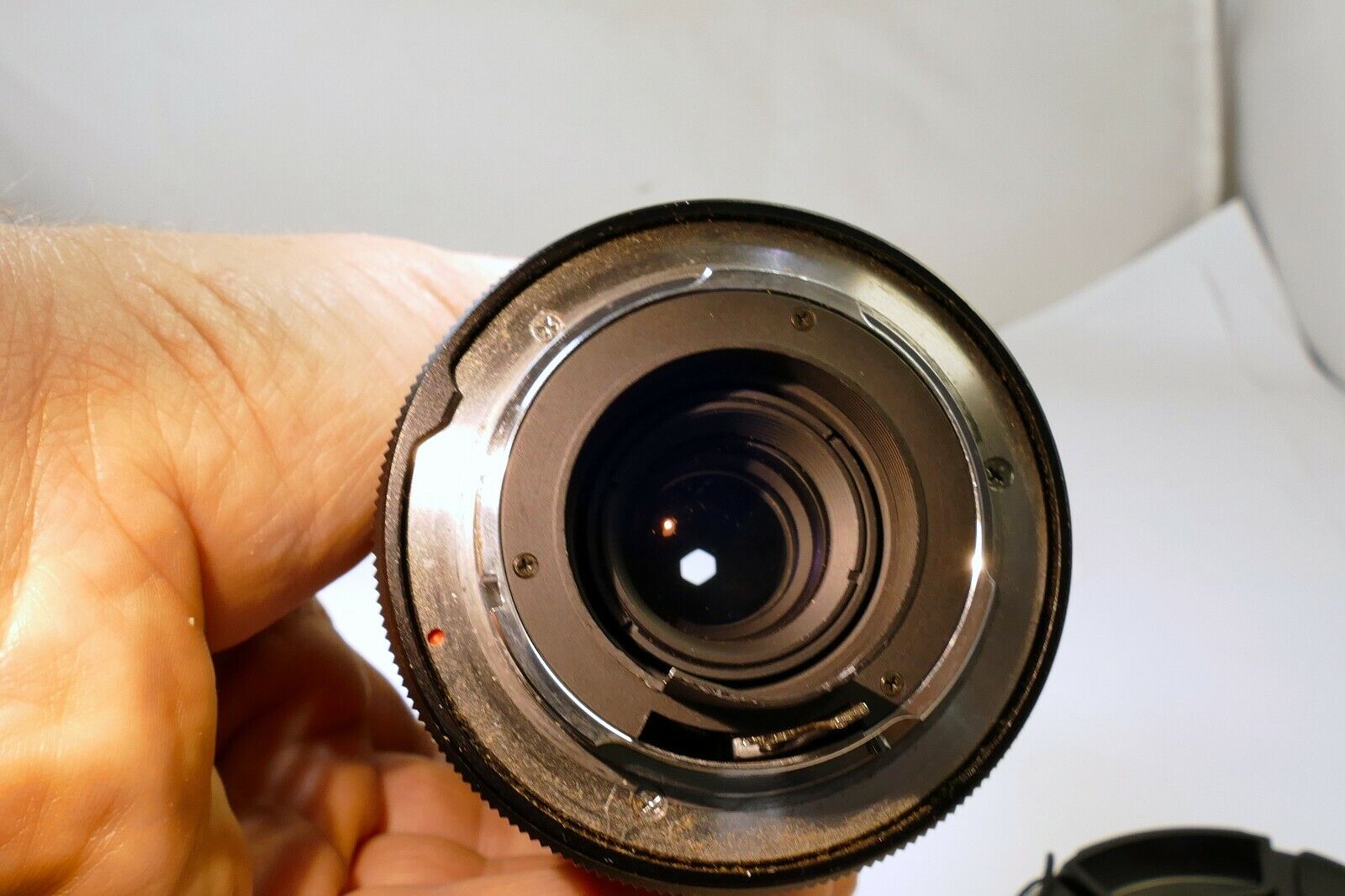 Seikanon 80-200mm f4.5 AR Telephoto Lens  prime manual focus for Konica