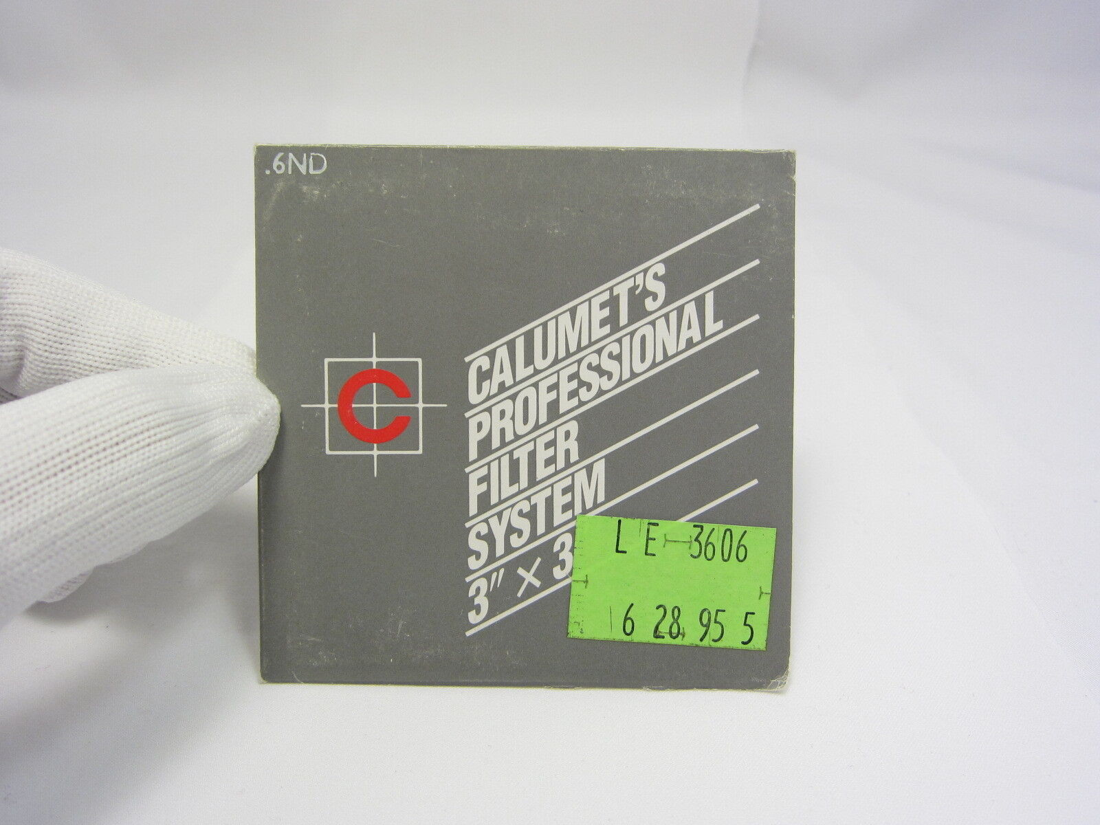 CALUMET'S PROFESSIONAL FILTER SYSTEM 81C warming 3X3" Made in England 6422015