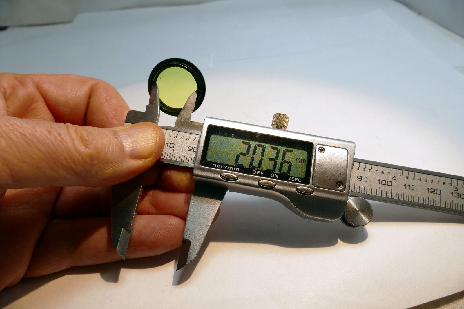 Argus Lens Accessory No. C-61 for Model “C” Light Yellow 2X Filter