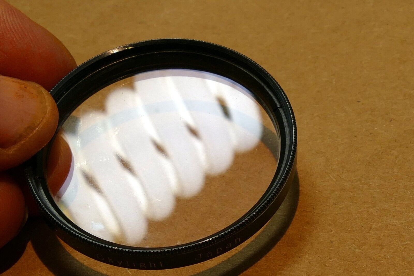 Samigon 46mm Filter Skylight 1A sky (with caoting damage , smudges)