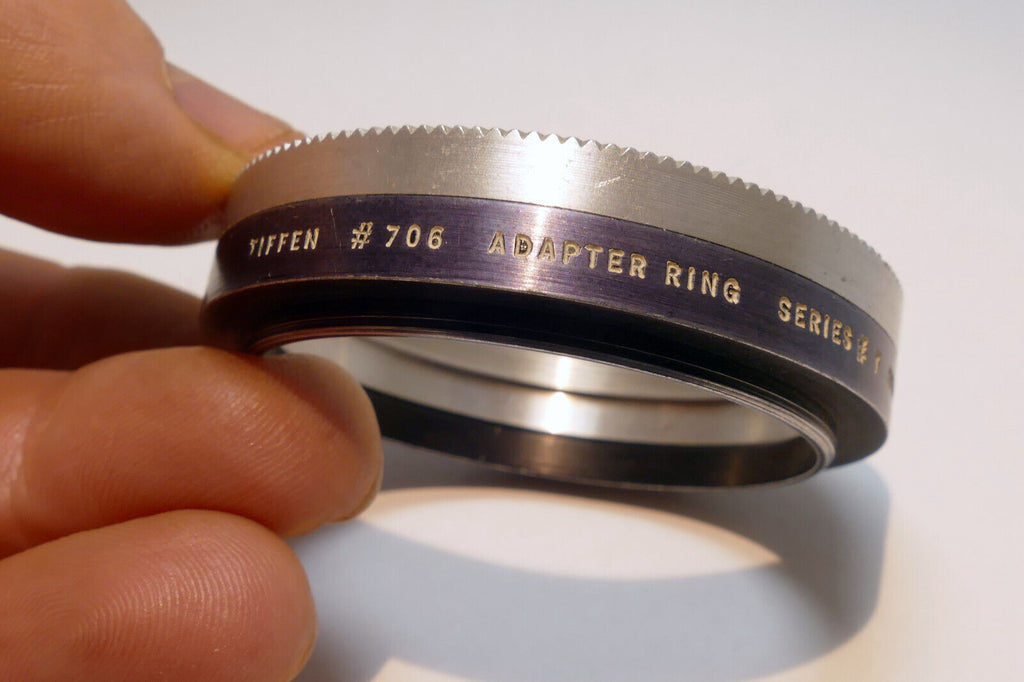 Tiffen # 706 Series 7 VII Adapter with Retaining ring for 49mm threads
