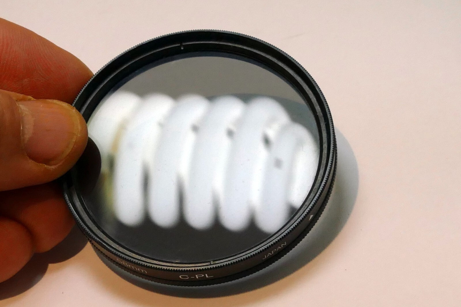 Quantaray 58mm Lens Filter 52mm CPL Circular Polarizer Japan