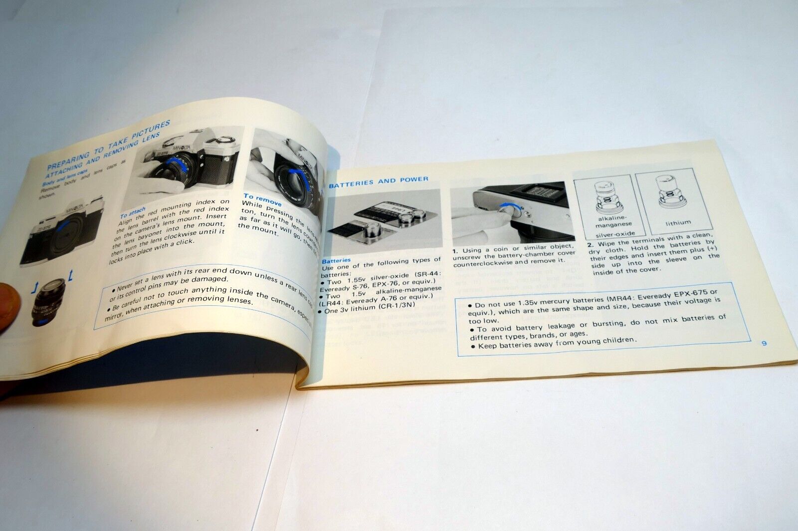 Minolta X370 Camera X-370 Instruction Owners Manual  Guide English E