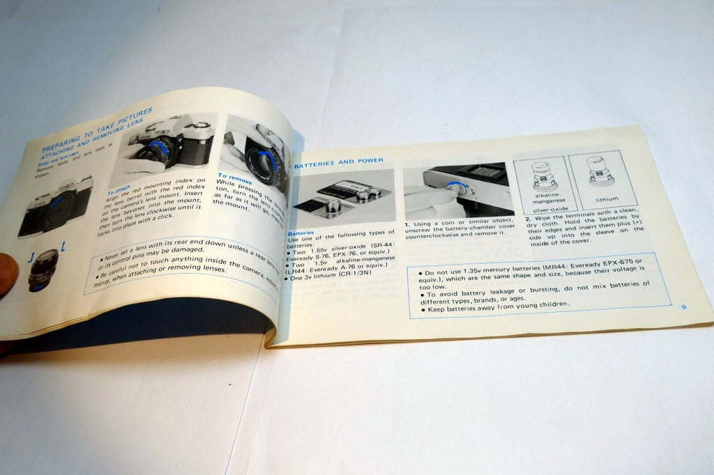 Minolta X370 Camera X-370 Instruction Owners Manual  Guide English E