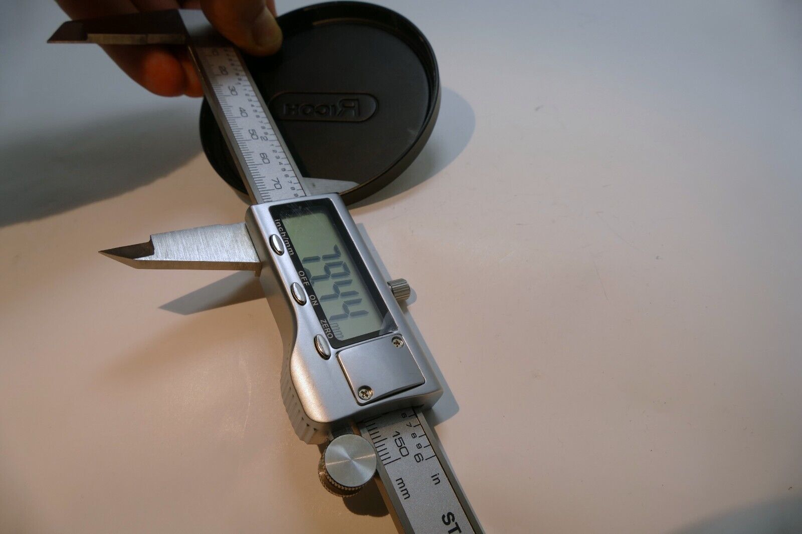 Ricoh Metal Front Lens cap for 400mm f6.3 Rikenon PK (80mm ID)