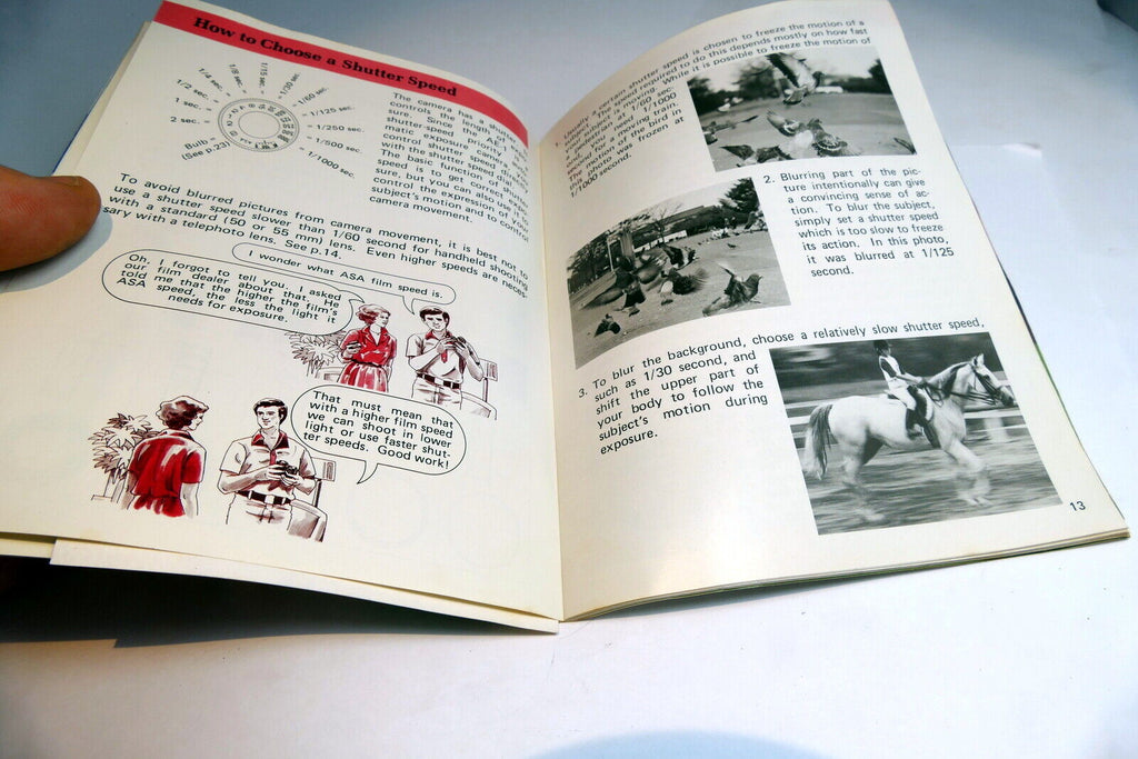 Canon AE-1 camera Instructions Owner's manual ( Part 2 II) Guide English E